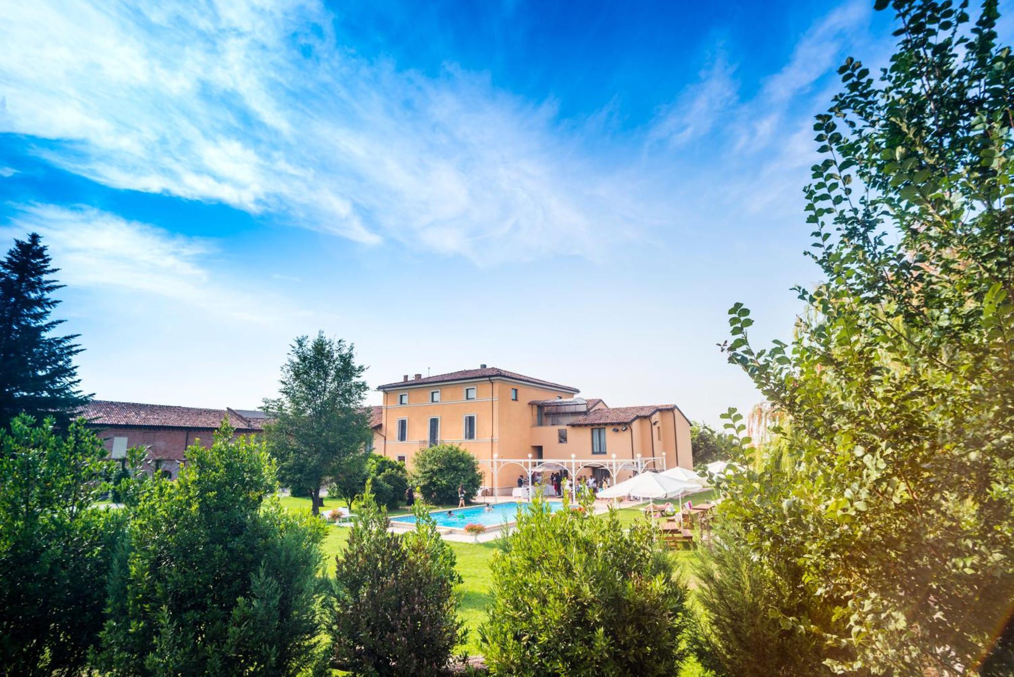 Hotel Villa Costanza Pontenure Exterior foto